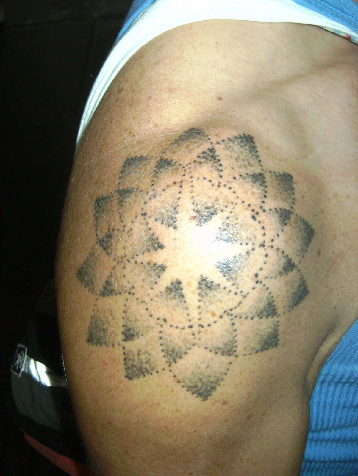 Photo:  geometric tattoo 010